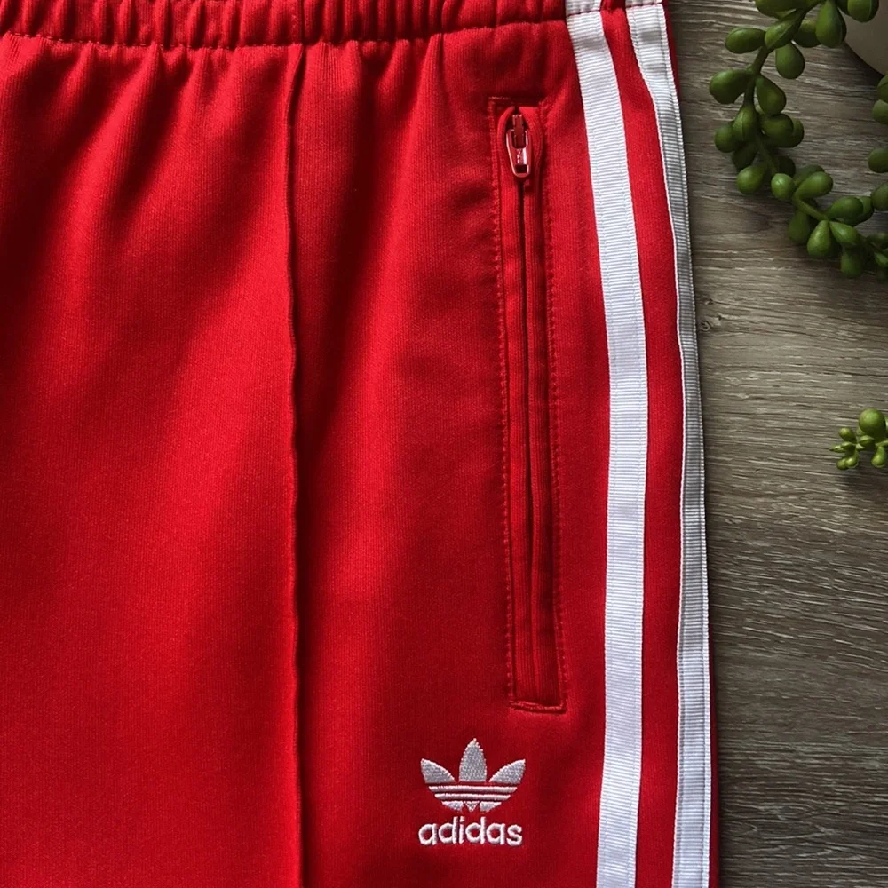 Red adidas pants - Picture 2 of 5